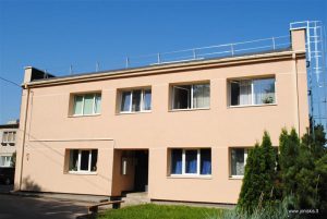 Renovuotas Medžiotojų g. 14 daugiabutis.