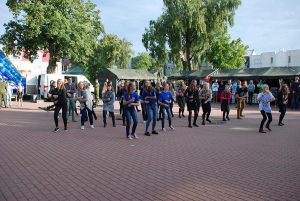 Jaunimo informacinė mugė su Jurgiu Didžiuliu / Nuotr. S. Riepšaitės.