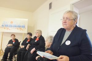 Klubo veiklą pristato Jadzė Anskaitienė