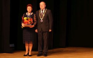 Ežerėlio kultūros centro direktorė Inutė Strašinskienė apdovanota už etninės kultūros puoselėjimą