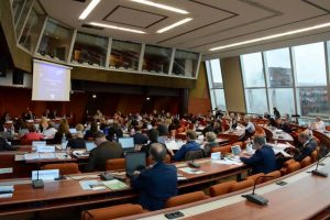 Berno konvencijos Nuolatinio komiteto 2015 m. gruodžio mėn. 1 d. posėdis Europos Tarybos būstinėje Strasbūre (Berno konvencijos sekretoriato nuotrauka).