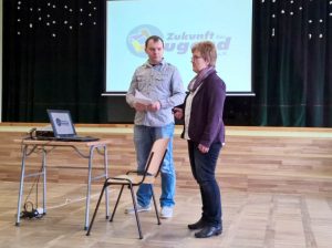 Pranešėja Elisabeth Vodde-Börgerding iš Šiaurės Vokietijos