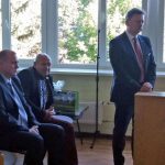 Kelmiškius priėmė Plungės rajono savivaldybės vadovai.