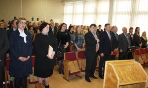 Į mokyklos šventę atvyko gausus būrys svečių