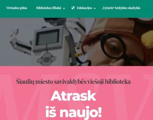 Edukacinių veiklų gidas suteiks galimybę aplankyti biblioteką ir nuotoliniu būdu / Bibliotekos nuotr.
