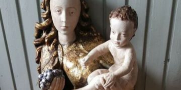 Veliuonos Madonos kopija / V. Misevičiaus nuotr.