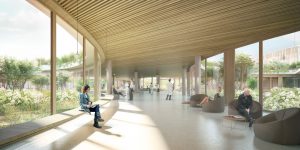 Projekto vizualizacija © Herzog & de Meuron - Vilhelm Lauritzen Arkitekter