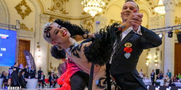 Evaldas ir Ieva Sodeikos - Europos čempionai. Aut. Dance Mag.