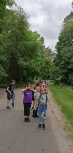 Žygeiviai žygiuoja M. Vainilaičio keliais. Vaitakarčmis