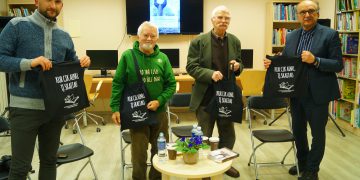 Nuotraukoje (iš kairės): Mindaugas Černiauskas, Mindaugas Lapelė, Henrikas Gudavičius, Algimantas Černiauskas