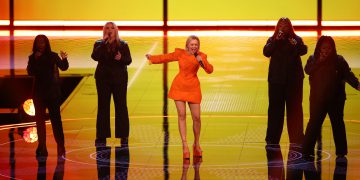 „Eurovizijos“ finalo dalyvė Lietuva. EPA-ELTA nuotr.