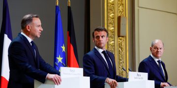 Lenkijos prezidentas: Ukrainai reikia narystės NATO perspektyvos. EPA-ELTA nuotr.