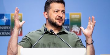 Ukrainos prezidentas Volodymyras Zelenskis. ELTA / Julius Kalinskas
