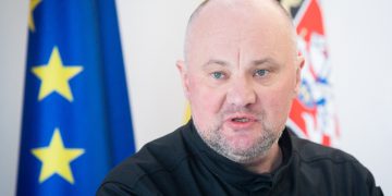 Muitinės departamento generalinis direktorius Darius Žvironas. Mariaus Morkevičiaus (ELTA) nuotr.