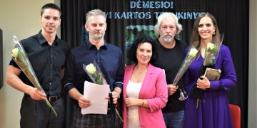 Deividas Dombovskis, Tomas Vyšniauskas, Vida Grišmanauskienė, Herkus Kunčius, Ieva Dumbrytė / Ilonos Krupavičienės nuotr.