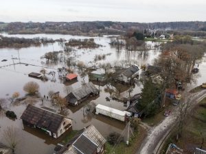 Potvynis Kretingoje. ELTA / Karolis Bakūnas