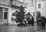 Vilniaus gatvė, Šiauliai. 1936 m., Fot. Kazimieras Skerstonas