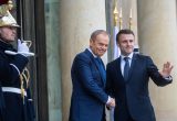 E. Macronas ragina plėsti Europos ginklų pramonę / EPA-ELTA nuotr.