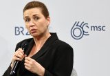 Danijos ministrė pirmininkė Mette Frederiksen. EPA-ELTA nuotr.