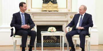 Rusijos prezidentas V. Putinas Maskvoje susitiko su Sirijos prezidentu B. al-Assadu / EPA-ELTA nuotr.