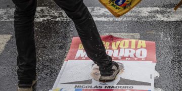 Skelbiama, kad Venesueloje per protestus prieš N. Maduro žuvo šeši asmenys, sulaikyti 749 / EPA-ELTA nuotr.
