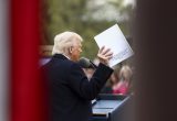 D. Trumpas pareiškė pasirašantis įsakymą įvesti abipusius muitus visam pasauliui / EPA-ELTA nuotr.