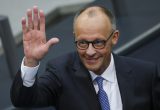 Naujasis Vokietijos kancleris konservatorius Friedrichas Merzas / EPA-ELTA nuotr.