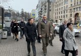 V. Benkunskas ir V. Klyčko Kyjive