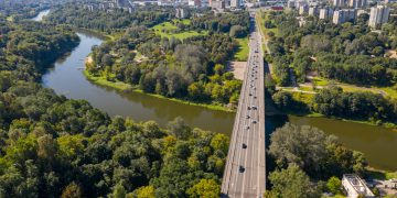 Valakampių tiltas / Sauliaus Žiūros nuotr.