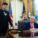 D. Trumpas pareiškė esąs „labai nusivylęs“ E. Musko kritika / EPA-ELTA nuotr.