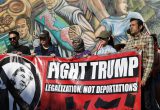 D. Trumpas įsakė toliau vykdyti deportacijas demokratų valdomuose miestuose / EPA-ELTA nuotr.