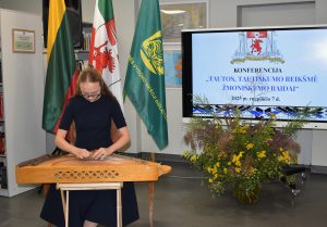 Konferencija „Tautos, tautiškumo reikšmė žmoniškumo raidai“ / Astos Andrulienės nuotr.