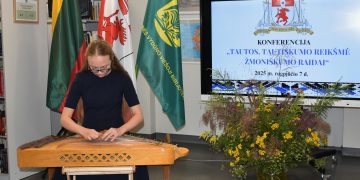 Konferencija „Tautos, tautiškumo reikšmė žmoniškumo raidai“ / Astos Andrulienės nuotr.