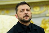 V. Zelenskis po naktinės atakos: kol diplomatija nebus veiksminga, Maskva turi susilaukti daugiau sankcijų. EPA-ELTA nuotr.