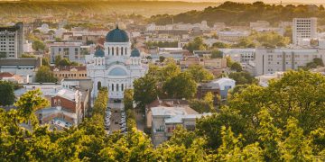 Soboras ir Naujamiestis / A. Aleksandravičiaus nuotr.