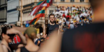 Rygoje baigėsi Baltijos šalių studentų dainų ir šokių šventė „Gaudeamus“ / Organizatorių nuotr.