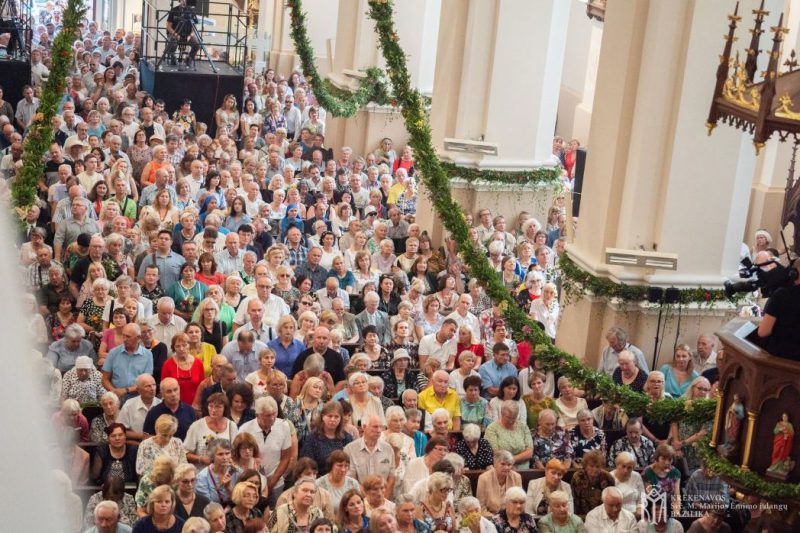 Didieji Žolinės atlaidai Krekenavoje, Krekenavos Švč. Mergelės Marijos Ėmimo į dangų bazilikos nuotraukų archyvo nuotr.