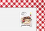 Pašto ženklas Lietuvos kulinarinis paveldas. Obuolių sūris