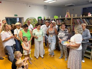 Žukų bibliotekoje – šventinės veiklos, dedikuotos Žemaičių vyskupo M. K. Valančiaus metams paminėti / Donatos Šaulytės nuotr.