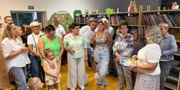 Žukų bibliotekoje – šventinės veiklos, dedikuotos Žemaičių vyskupo M. K. Valančiaus metams paminėti / Donatos Šaulytės nuotr.