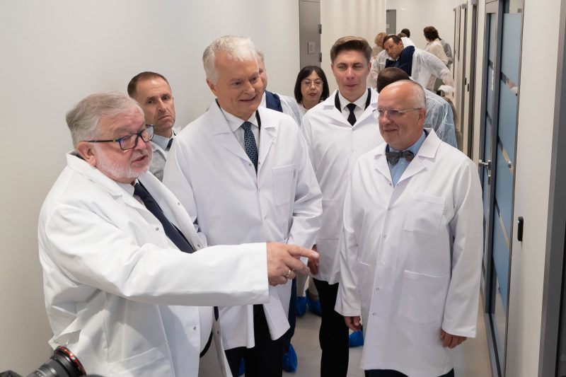 Vilniuje atidaromas Inovatyvus ląstelių terapijos ir personalizuotos medicinos centras. Dainius Labutis ELTA nuotr.